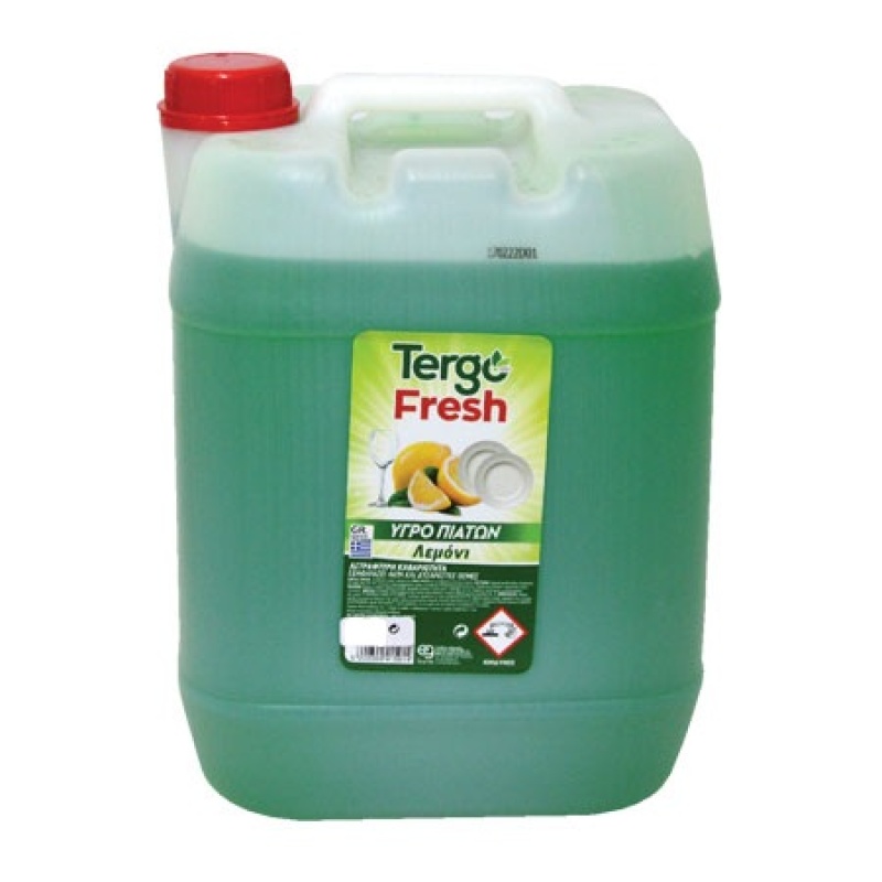 Υγρό πιάτων TERGO FRESH 4lt με γεύση λεμόνι