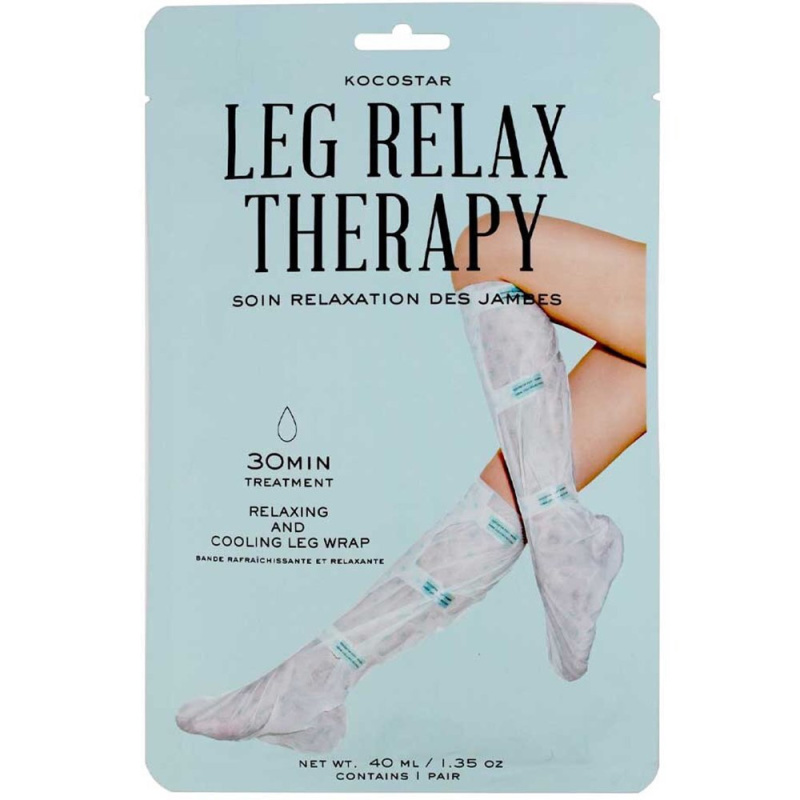 Kocostar Leg Relax Therapy Μάσκα Φροντίδας & Χαλάρωσης Ποδιών 1 Ζευγάρι [40ml]