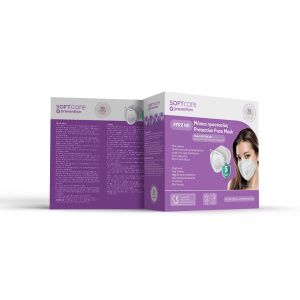 Soft Care Protection FFP2 ΣΕ ΛΕΥΚΟ ΧΡΩΜΑ 10τεμαχίων