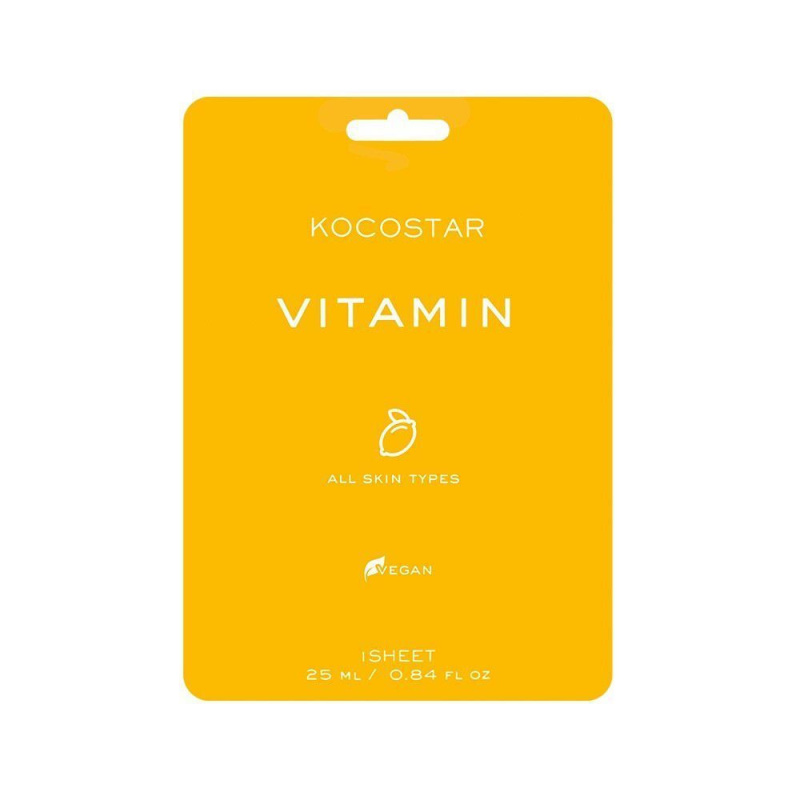 Kocostar Vitamin Face Mask Αναζωογόνησης & Λάμψης 25ml