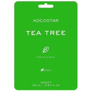 Kocostar Tea Tree Face Mask Τόνωσης Προσώπου 25ml