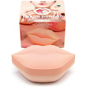 Kocostar Scrub & λάδι χειλιών Peach Duoduo, 43 g