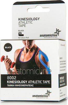 KinesioTape Anatomic Line 5cm x 5m Μαύρη
