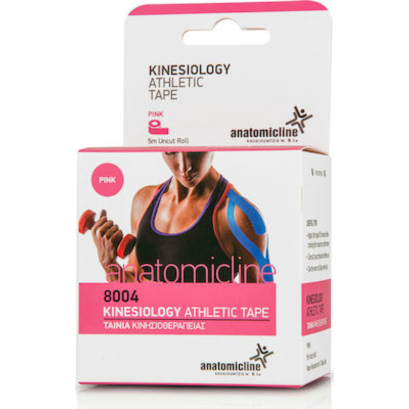 KinesioTape Anatomic Line 5cm x 5m Ροζ