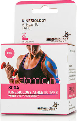 KinesioTape Anatomic Line 5cm x 5m Ροζ