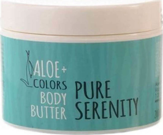 Aloe Colors Pure Serenity με Άρωμα Μανόλια Ενυδατικό Butter Σώματος με Aloe Vera για Ξηρές Επιδερμίδες 200ml