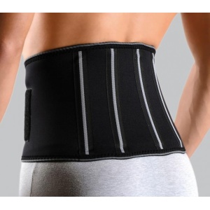 Anatomic Line 5043 Ζώνη Μέσης Neoprene με 4 Μπανέλες Μαύρη