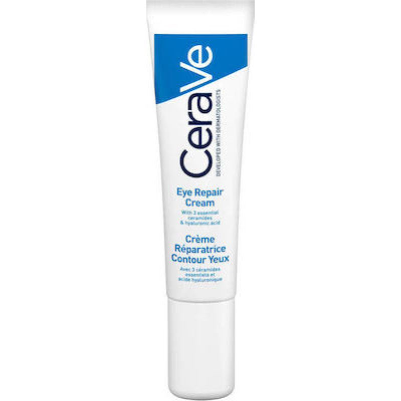 CeraVe Eye Repair 24ωρη Κρέμα Ματιών με Υαλουρονικό Οξύ για Μαύρους Κύκλους 14ml