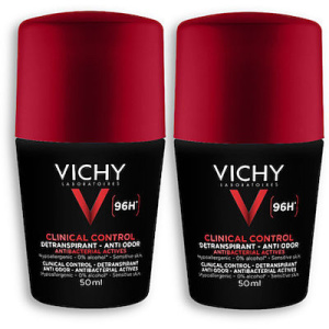 Vichy Clinical Control Αποσμητικό 96h σε Roll-On 2x50ml