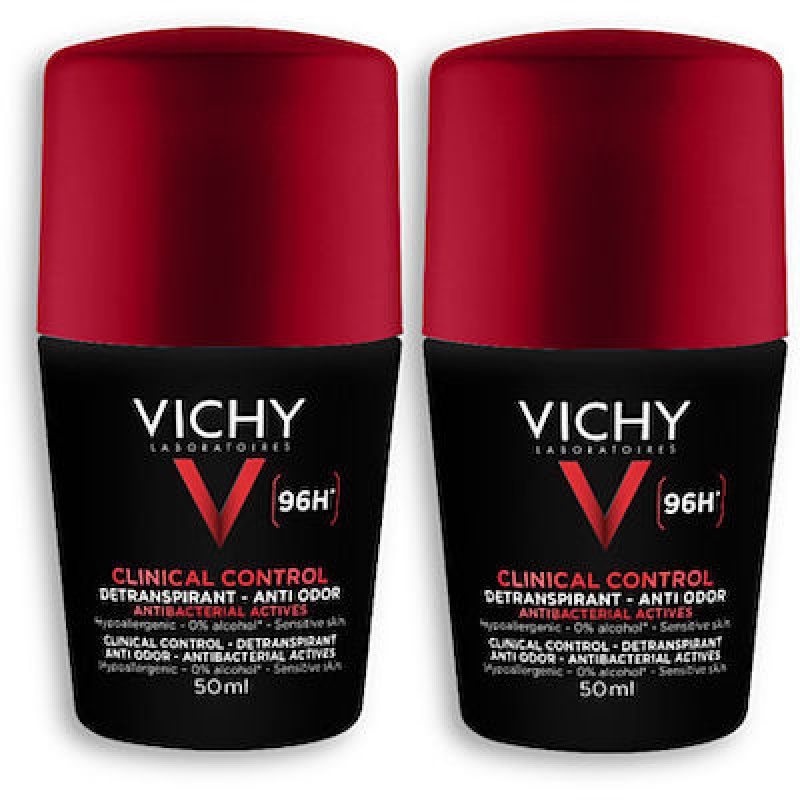 Vichy Clinical Control Αποσμητικό 96h σε Roll-On 2x50ml