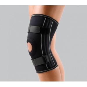 Anatomic Line Επιγονατίδα με Οπή σε Μαύρο χρώμα 5022
