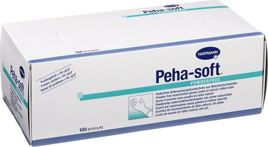Hartmann Peha-Soft Γάντια Λάτεξ Λευκά Χωρίς Πούδρα 100τμχ - Image 3