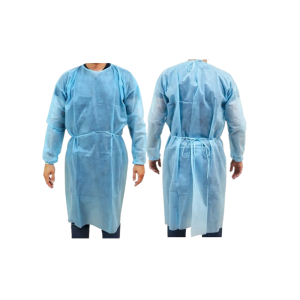 Εξεταστικές Ρόμπες Serix 20gsm Μ.Χ. Γαλάζιες Large 10 τμχ