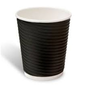 ποτήρι χάρτινο frw μαύρο 8oz