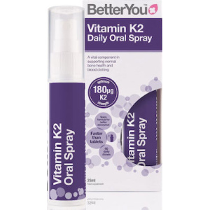 BetterYou Vitamin K2 Daily Oral Spray Βιταμίνη 180mg 25ml