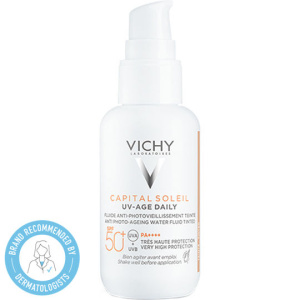 Vichy Capital Soleil UV-AGE Daily Pigment Medium Αντηλιακό Προσώπου με Χρώμα SPF50+, 40ml