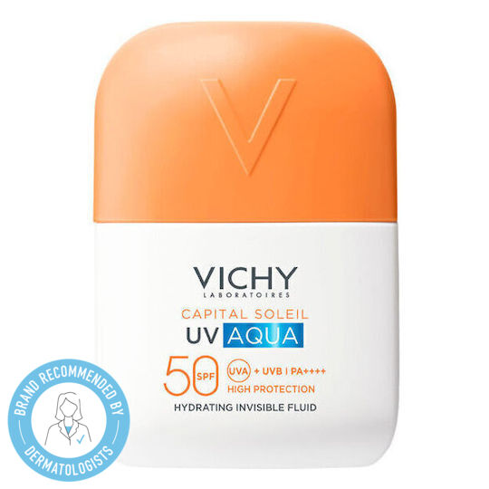 Vichy Capital Soleil UV Aqua Αντηλιακή Λοσιόν Προσώπου SPF50 50ml