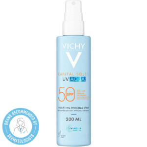Vichy Capital Soleil UV Aqua Αντηλιακό Σώματος SPF50 200ml