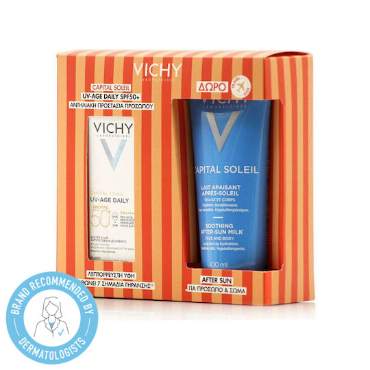 Vichy Capital Soleil Σετ με Αντηλιακό Προσώπου & After Sun SPF50 2τμχ